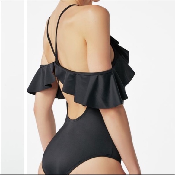 JustFab Other - Cold Shoulder Swimsuit